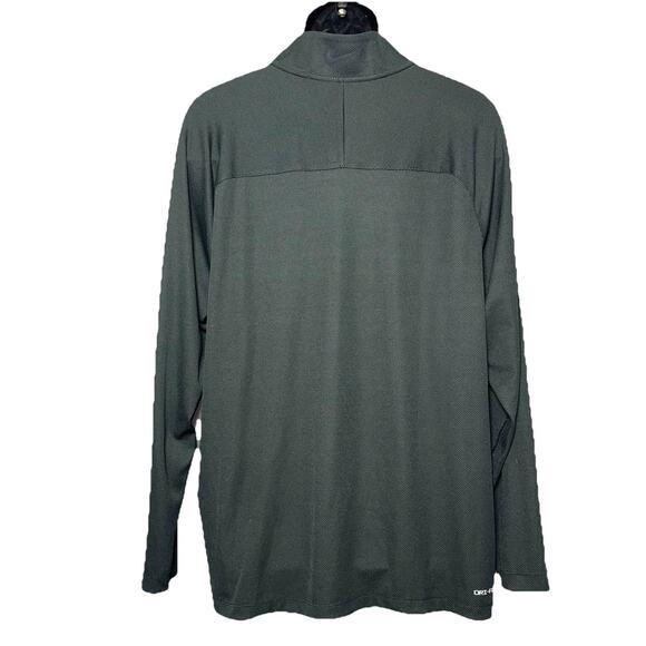 Nike Golf Dri-FIT ADV Vapor Mens XL Vanderbilt Embroidered 1/4 Zip Grey Stretch - Picture 3 of 9